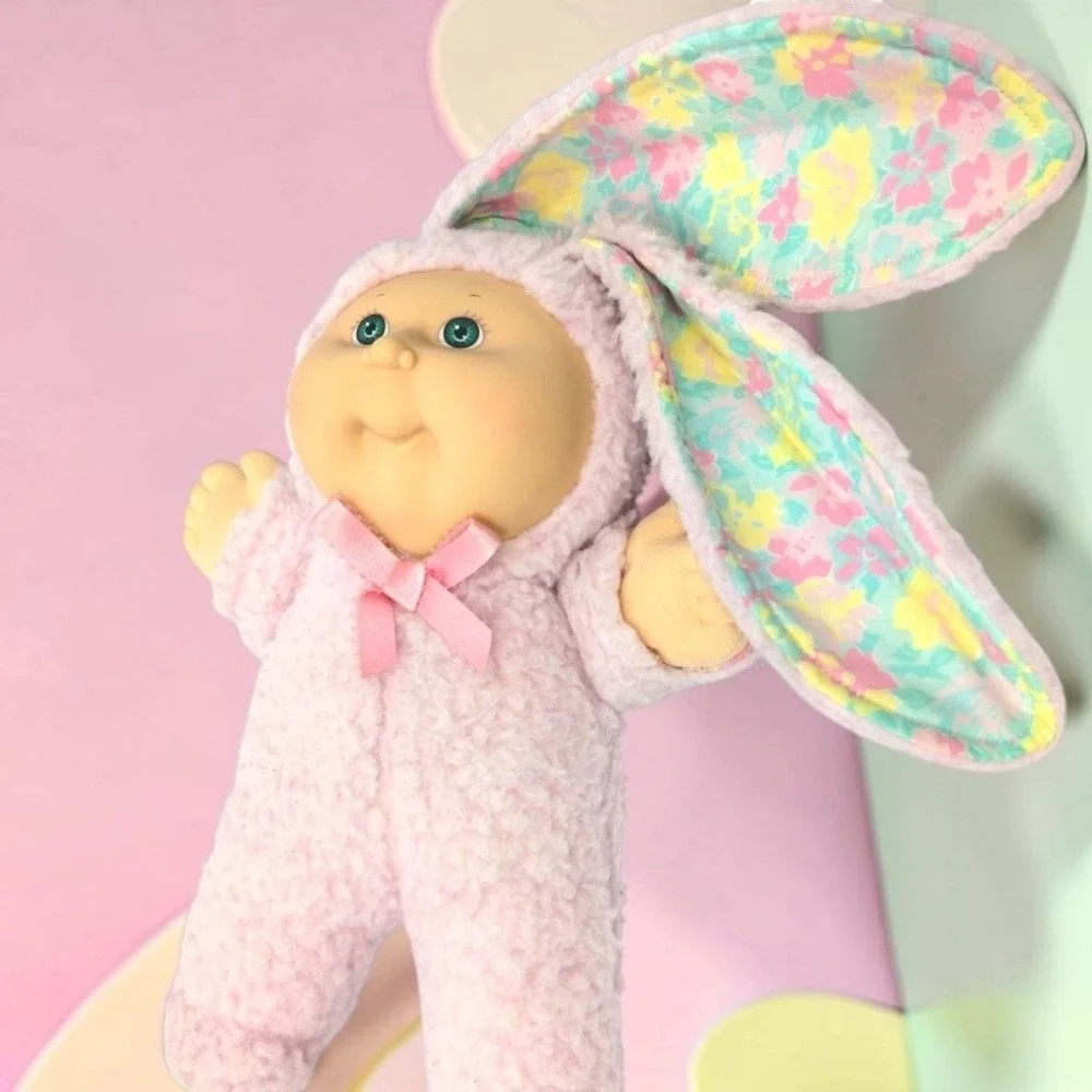 VTG 90's Cabbage Patch Cutie Kids BabyLand Bunny Plush 10